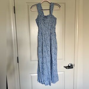Gap Blue Floral Dress